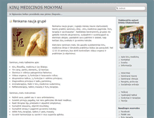 Tablet Screenshot of kinumedicina.com